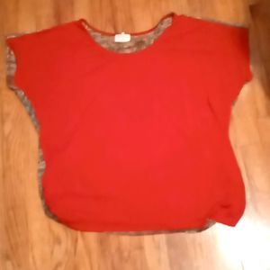 Orang multui collored blouse